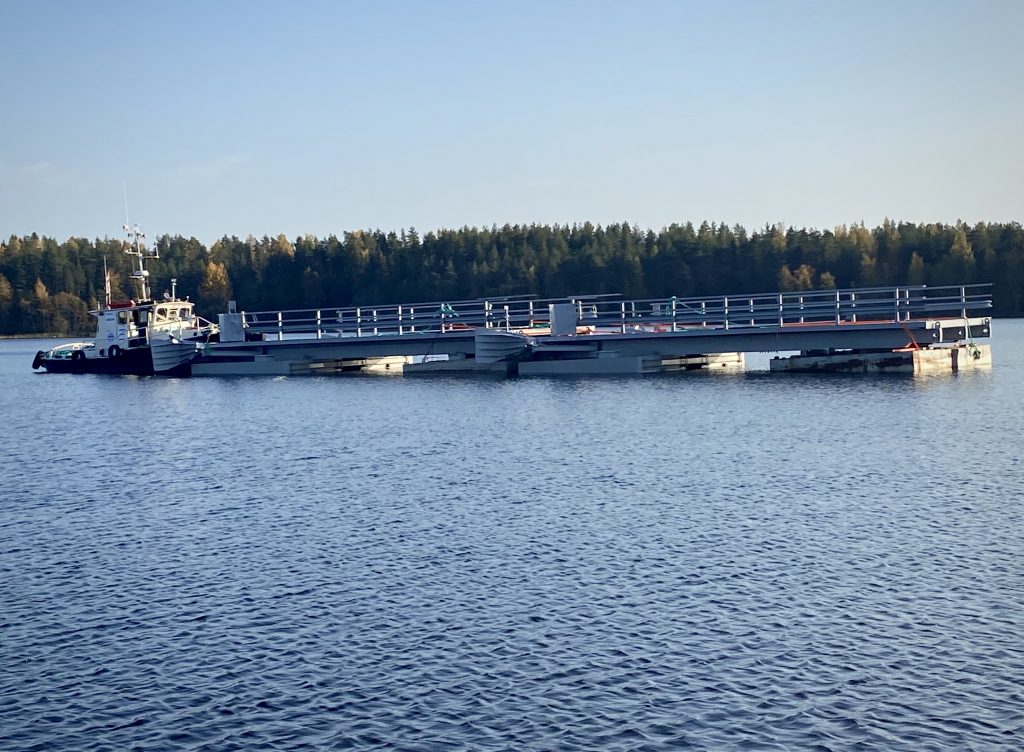 hinaa peppi vesistökuljetus hommissa savonlinnassa